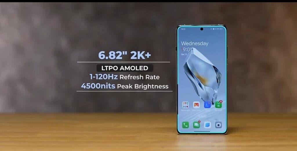 One plus 12 5G Features Display